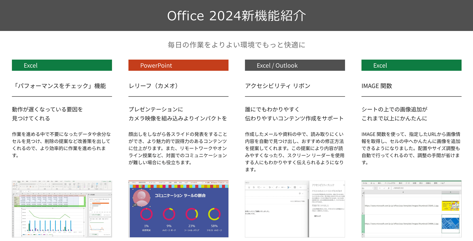 Office 2024新機能紹介