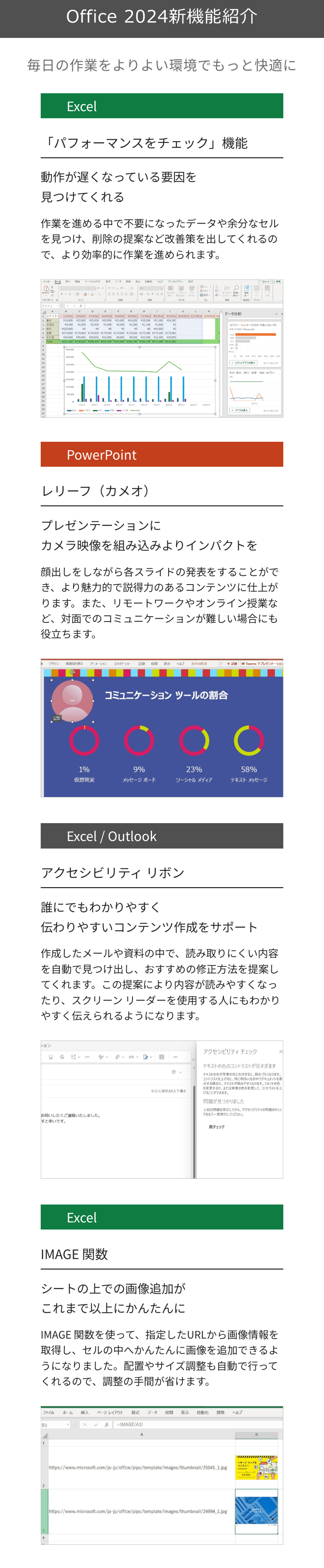 Office 2024新機能紹介