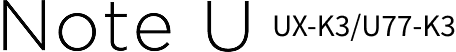NoteU-UX-K3