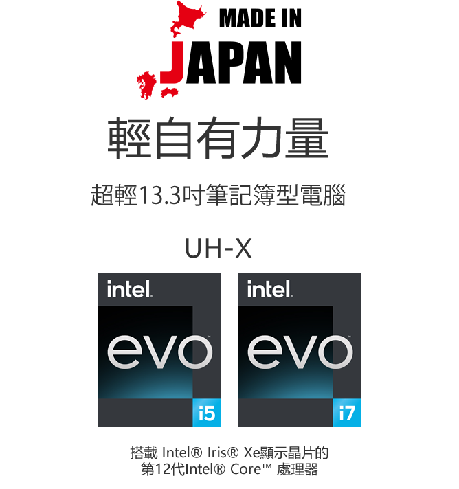 輕自有力量 全港最輕級數的13.3吋筆記簿型電腦* *根據我們於2020年11月1日前香港零售市場的內部市場調查定義為筆記簿型電腦
