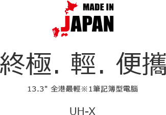 終極. 輕. 便攜 13.3 全港最輕※1筆記簿型電腦