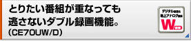 Ƃ肽ԑgdȂĂȂ_u^@\B(CE70UW/D)