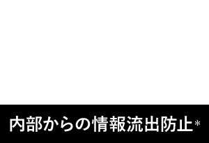 01 内部からの情報流出防止*