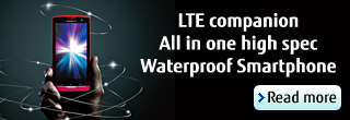 LTE companion All in one high spec Waterproof Smartphone
