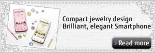 Compact jewelry design Brilliant, elegant Smartphone