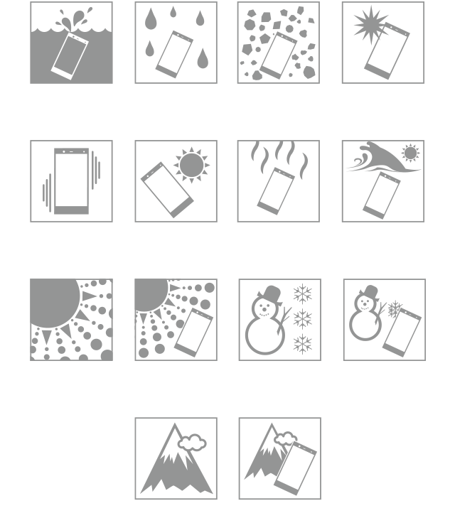 arrows M03 製品特長（タフネス(防水・防塵)） - スマートフォン